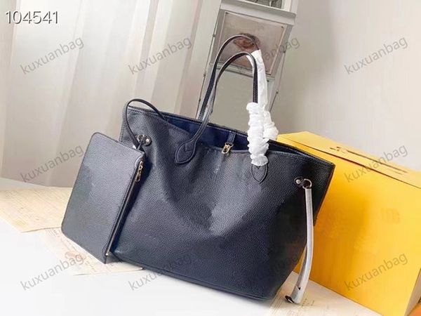 

women's luxury designer bag embossed leather handbag shopping bag stylish classic two-piece set