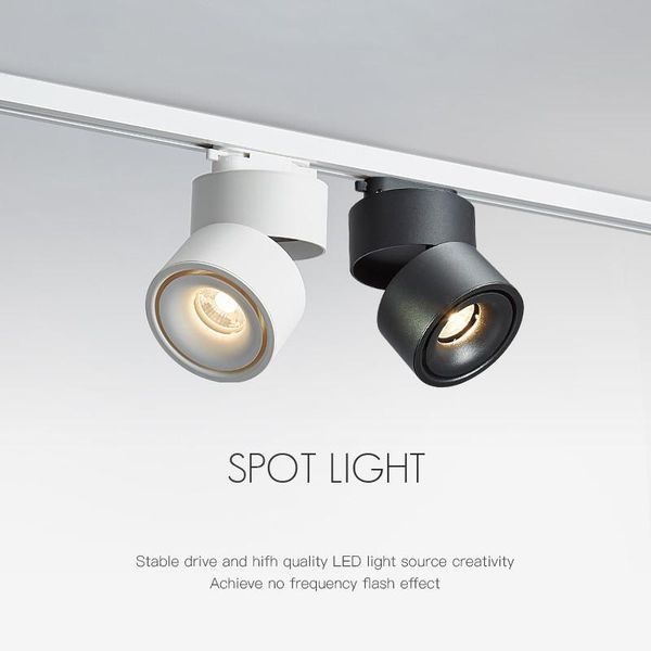 

downlights ac85-240v dimmable track spotlight led ceiling light without main living room hallway adjustable angle surface mount