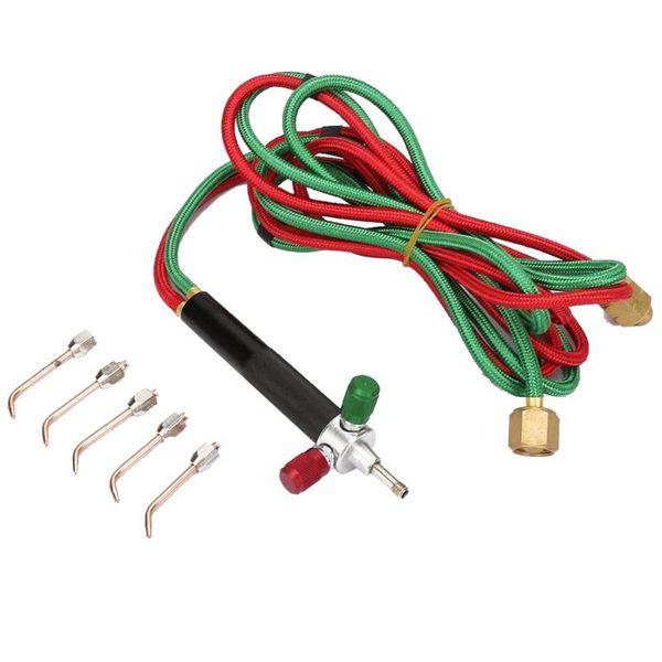

professional spray guns gas welding burner set mini oxygen acetylene soldering kit copper and aluminium