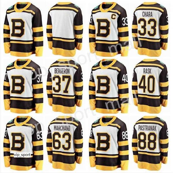 

man kids women boston bruins winter classic jersey hockey 33 zdeno chara 37 patrice bergeron 63 brad marchand 40 tuukka rask 73 mcavoy, Black