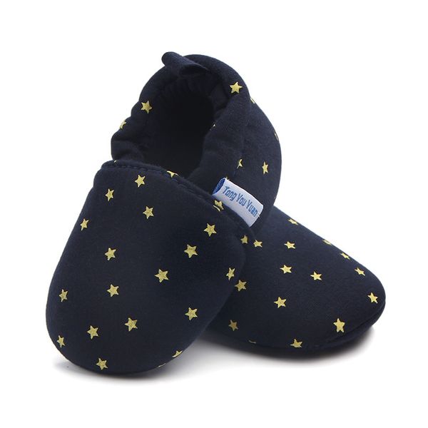 

walker baby shoes spring and autumn soft sole star antiskid 0-1 years old