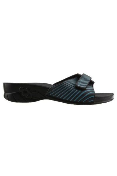 

slippers flora-1 black lady anatomical casual