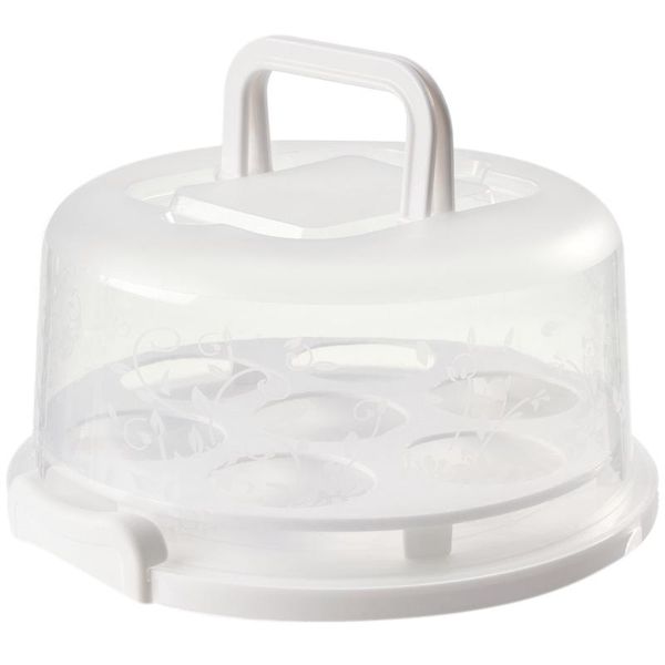 

portable removable buckle cake box plastic refrigerator crisper organizer takeout brithday packing baking & pastry tools