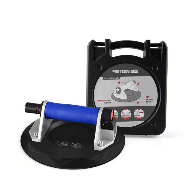 

8 inch vacuum suction handled heavy vacuum lift for granite ceramic brick glass lifting