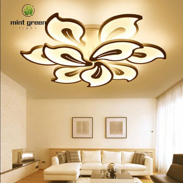 

ceiling lights home modern led chandeliers for living room bedroom dining acrylic iron body interior chandelier lamp fixtures
