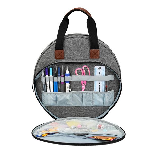 

storage bags embroidery tool bag portable cross stitch kit organizer durable diy needlework accessories