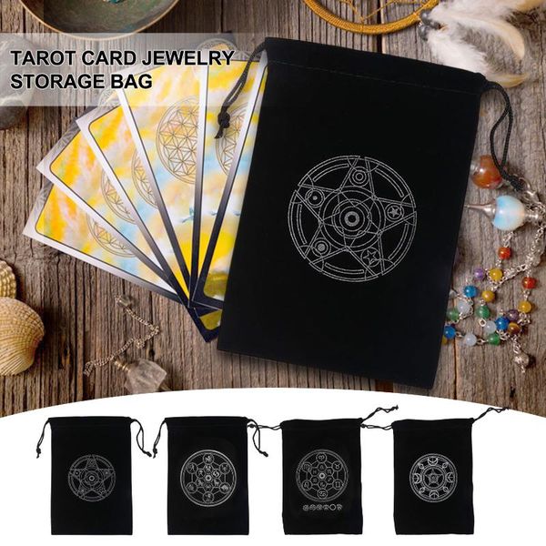 

tarot card storage bag board game jewelry drawstring bags