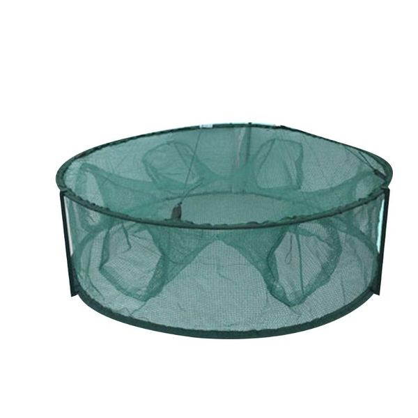 

fishing accessories automatic net trap cage round shape opening for crabs crayfish lobster great catching odors salmon