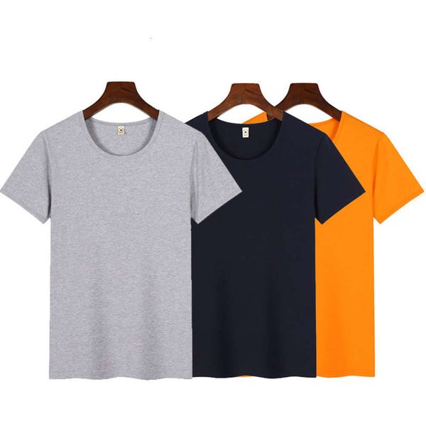 

men's t-shirts lycra cotton round neck short sleeve children's women's t-shirt print g01i, White;black