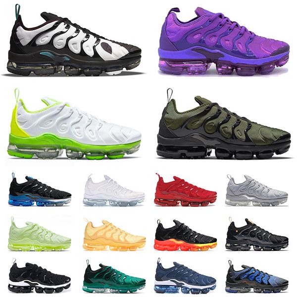 

mens plus tn running shoes big size us 13 trainers griffey tennis ball grape cool grey black white atlanta purple men women sports sneakers