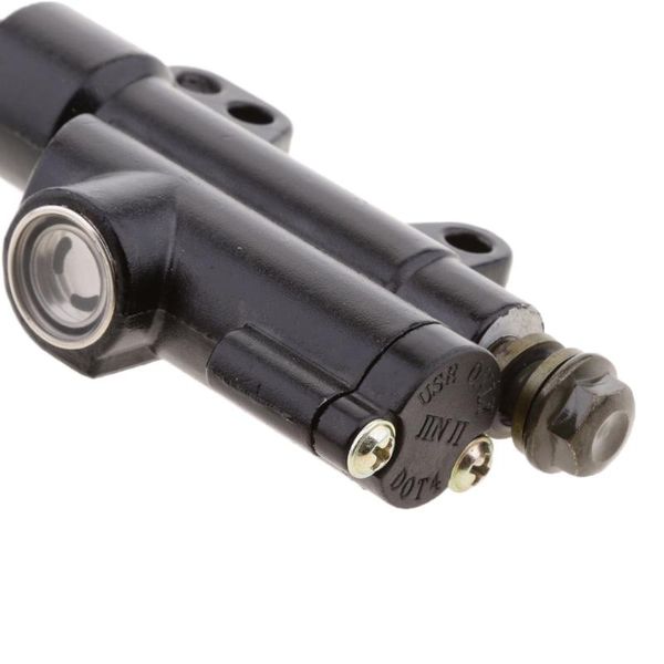 

handlebars motorcycle atv rear hydraulic foot brake master cylinder pump black