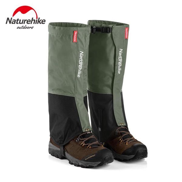 

arm & leg warmers naturehike shoes cover outdoor snow legging gaiters windproof waterproof for hiking skiing walking climbing, Black
