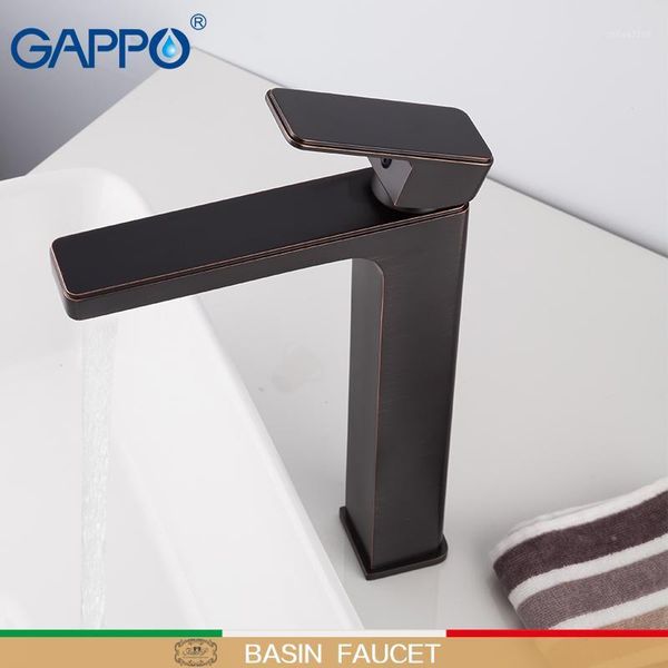 

bathroom sink faucets gappo basin faucet waterfall bath mixer deck mounted tap1