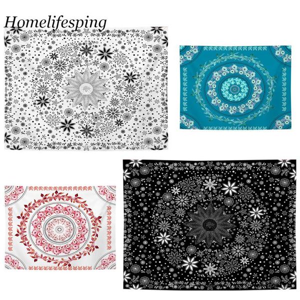

tapestries mandala tapestry wall hanging flower decor for living room bedroom bohemian plant print