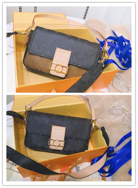 

designer luxury dauphine shoulder bag reverse canvas mini size:20*5*12cm