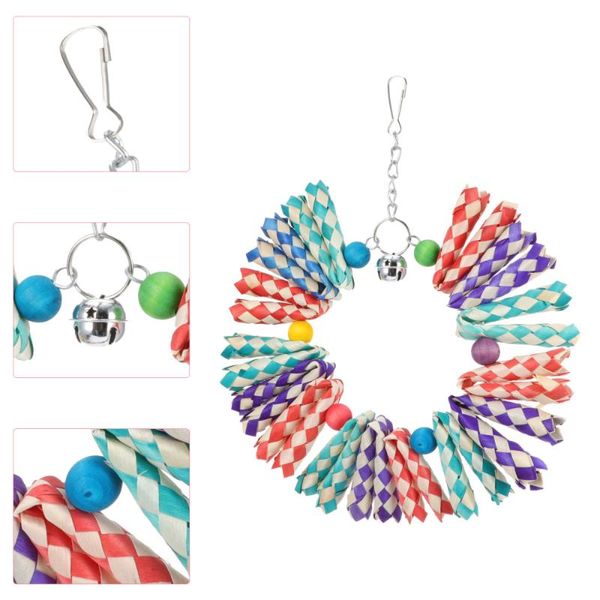 

other bird supplies colorful forage shredding parrot plaything chewing