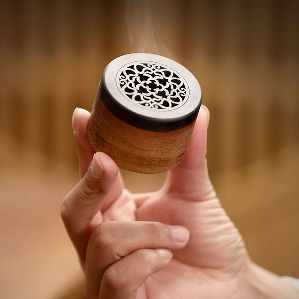 

createtive wood incense burner sandalwood gift office burners living room encensoir home decoration df50xxl fragrance lamps