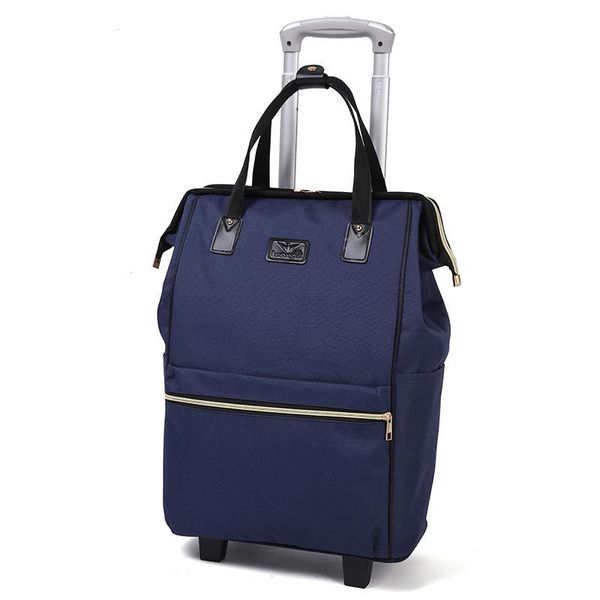 

suitcases fashion women trolley luggage rolling suitcase brand casual stripes case travel bag on wheels