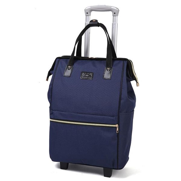 

suitcases fashion women trolley luggage rolling suitcase brand casual stripes case travel bag on wheels