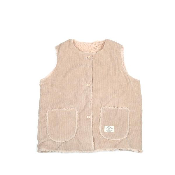 

women's vests autumn winter casual loose women reversible fleece vest o neck ladies waistcoat sleeveless coat, Black;white