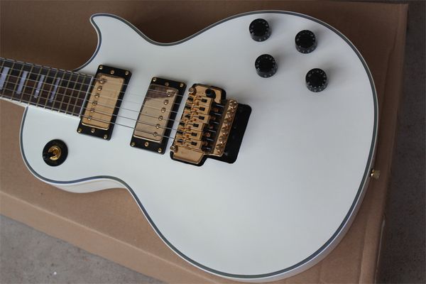 

electric guitar, delivery, support customization 6 strings white guitars