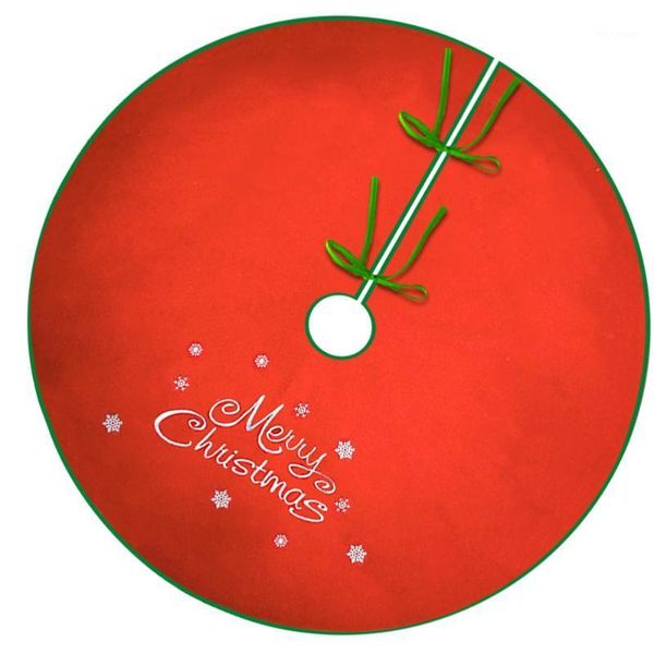 

christmas decorations 1 pc tree cloth apron fashionable floor carpet ornaments