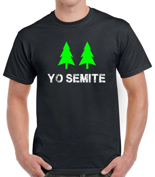 

yo semite yosemite shirt t-shirt, White;black