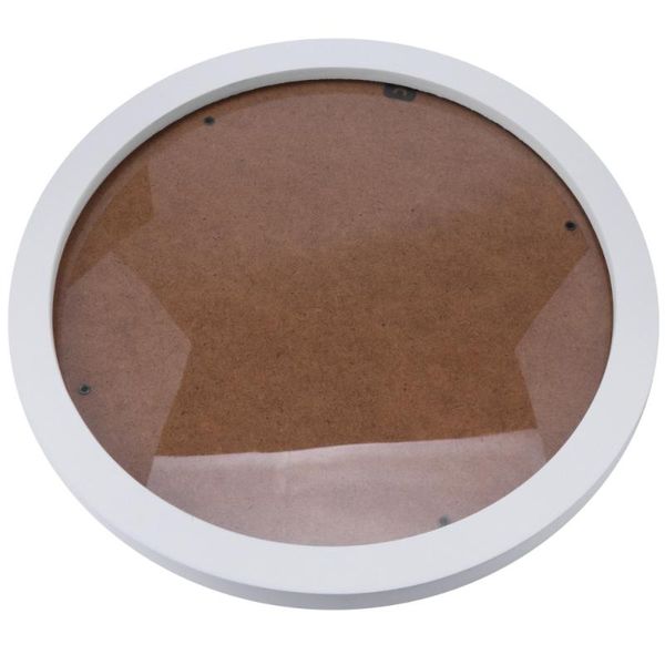 

1pc wooden round po frame creative wall picture nordic holder frames