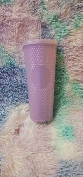 

original starbucks 2021release icy lilac bling studded cold cup tumbler 24oz
