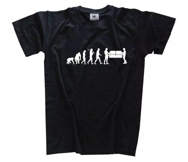 

standard edition furniture movers moving helpers evolution t-shirt s-xxxl, White;black