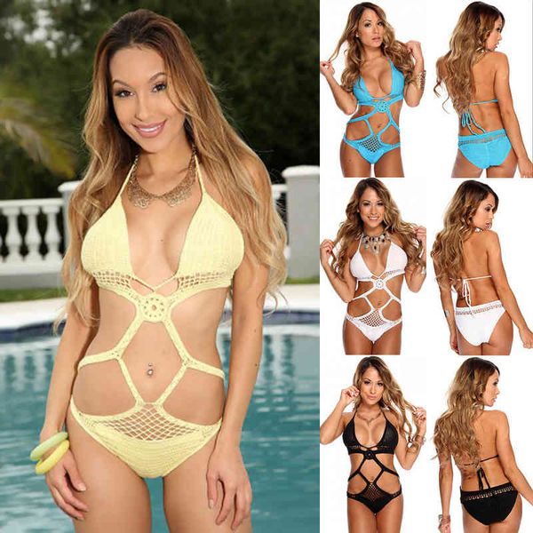 

Sexy One Piece Swimsuit Large Sales Hook, White;black