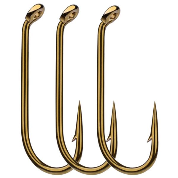 

fishing hooks 200pc wet hook 8/12/14/16 size fishhook trout salmon sharp strong nymph dry flies fish