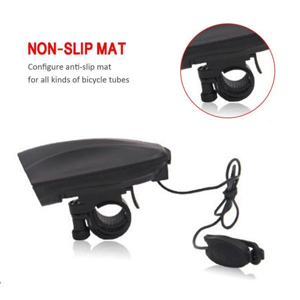 

bike horns 123db high decibel loud bell cycling bicycle handlebar ring bells electric bisiklet horn siren alarm riding safety warming