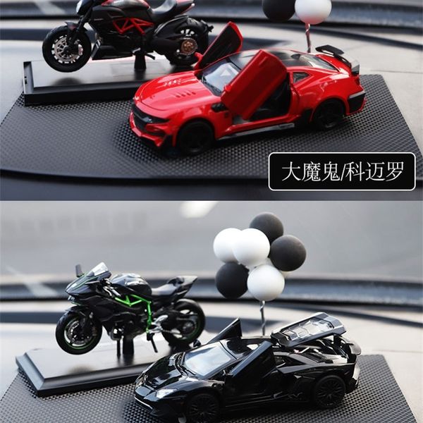 

car accessories in car men's center console motorcycle kawasaki locomotive model network red on-board personality trend
