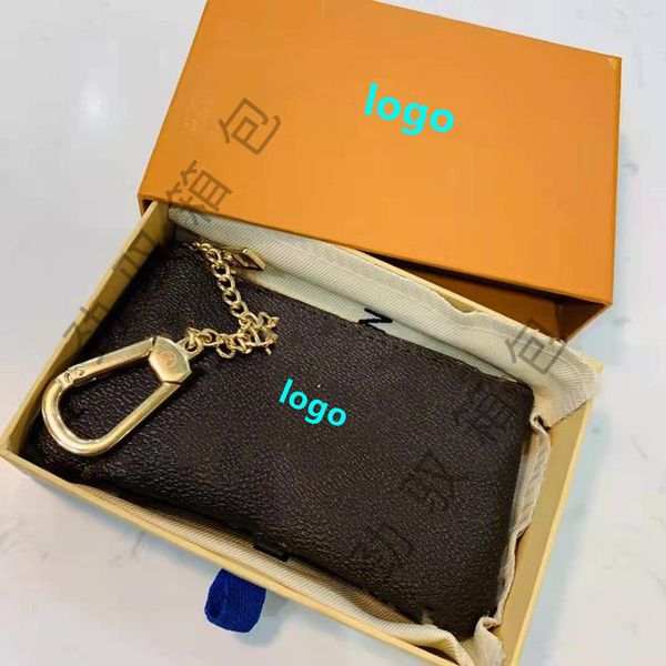 

70% off designer 2021 new drawer box key men's and women's pendant bag trend letter printing zero wallet s2se