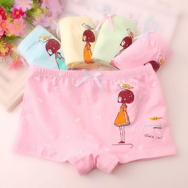 

panties 4pcs/set cotton boxer briefs girls underwear princess children kids baby wholesale 19cm-27cm, Camo