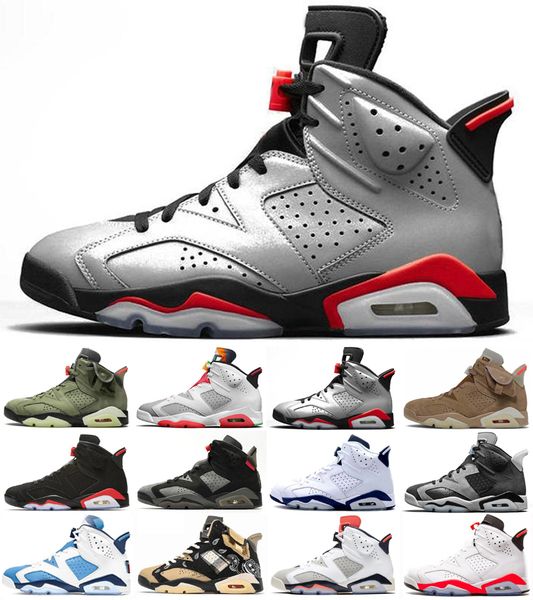 

jumpman 6 6s outdoor shoes men infrared reflective washed denim dmp millennial shoe hare sport mens trainers sneakers