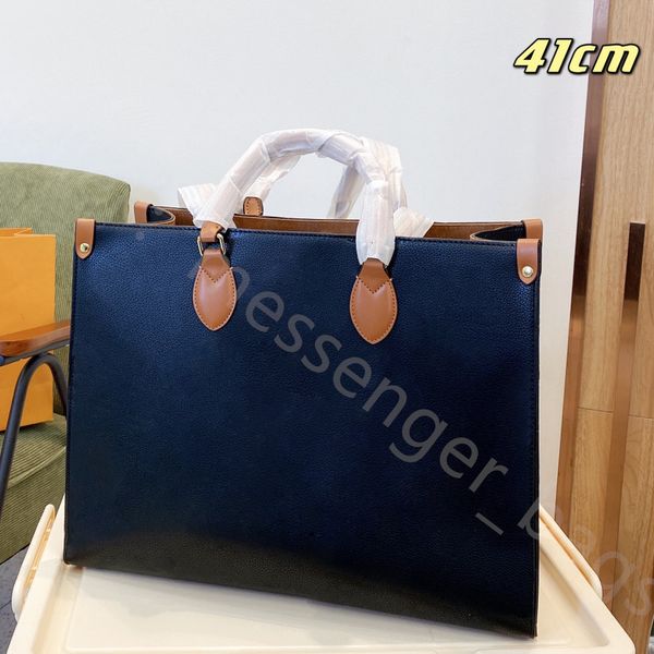 

shopping bags famous designer lady fashion shoulder plain letter stars women handle large capacity 3-size new popular casual tote wallets co