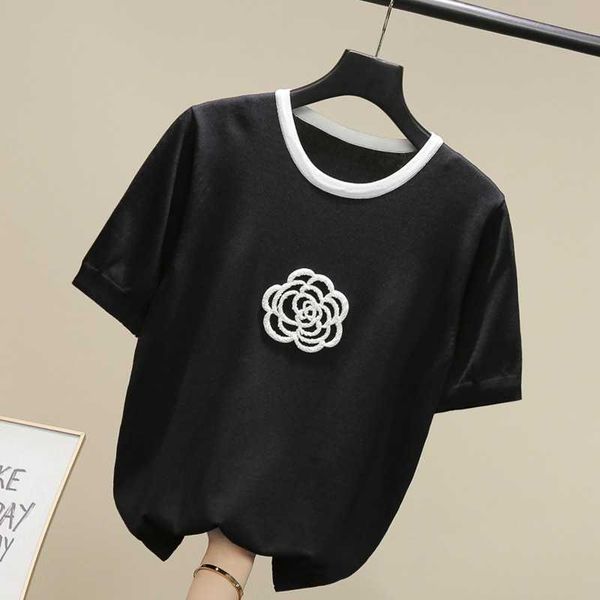 

vanovich round neck summer t shirts women fashion cotton short-sleeved collar casual clothing 210615, White