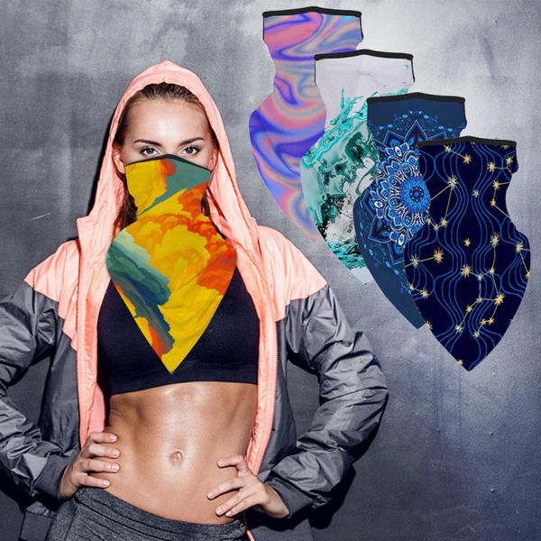 

rave bandana neck gaiter tube headwear for women men face scarf hiking running oct 17th cycling caps & masks, Black