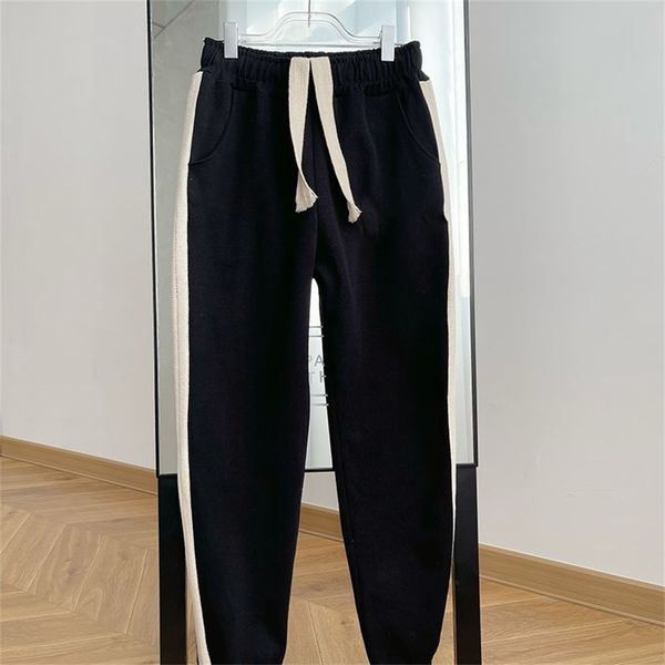 

new pants clothing, the new c embroidered stitched guard pants casual 030203 clothing sale, White;black
