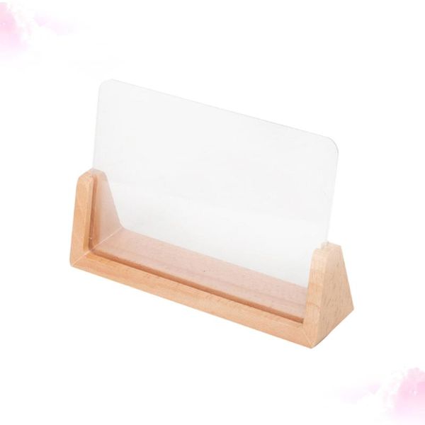 

frames 6.5 inch u shape acrylic po frame simple wood stand picture deskdecorations