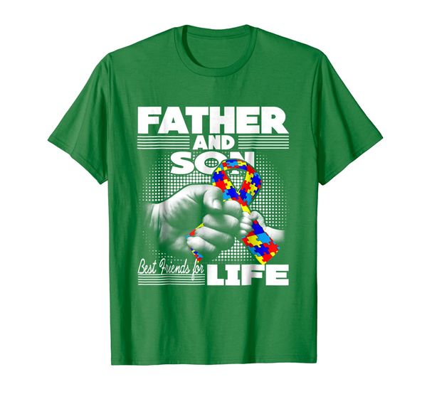 

Autism Awareness T-Shirt Father and Son Best Friend for Life, Mainly pictures