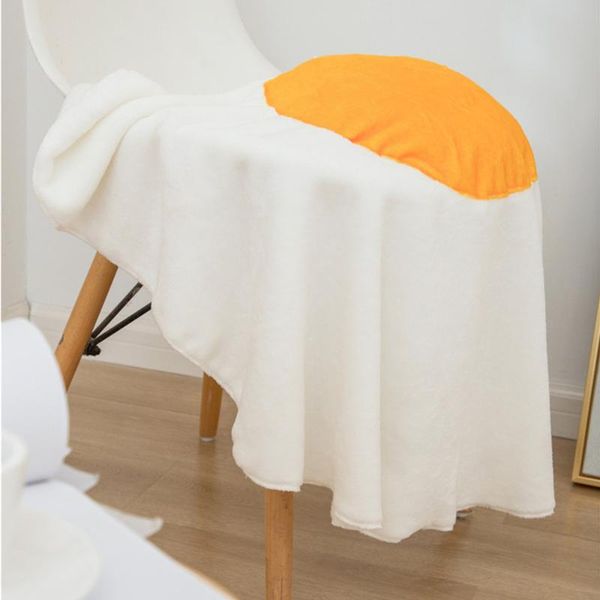 

blankets svetanya 3d egg throws blanket flannel fleece warm white yellow