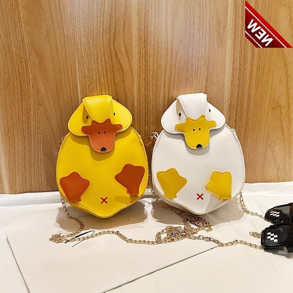 

fashion women girl cartoon duck color block crossbody messenger shoulder bag