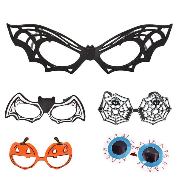 

sunglasses props party decoration gifts for children kids halloween fashion glasses adults costume accessories #02, White;black
