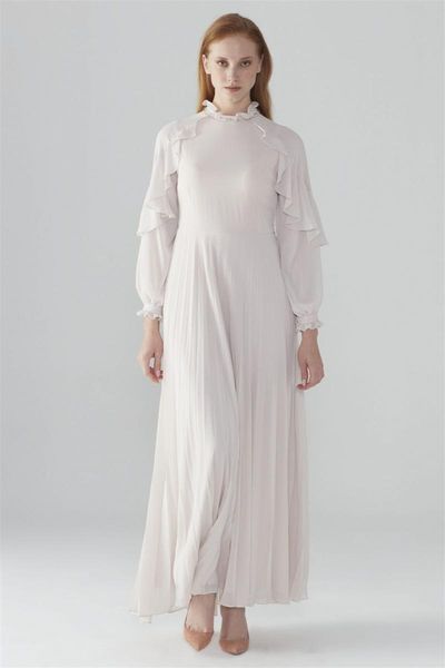 

sleeve flywheel detail dress beige e-0105 women's hoodies & sweatshirts, Black