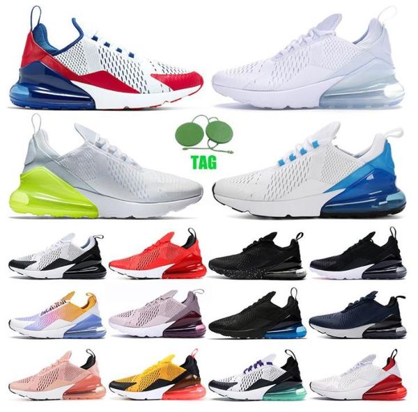 

270 tennissports running shoes womens mens triple black all white p blue spirt teal platinum volt 270s trainers sneakers size36-44
