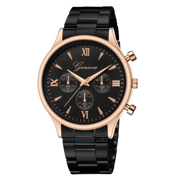 

wristwatches men wrist watch fashion stainless steel quartz analog male clock watches mens 2021, Slivery;brown