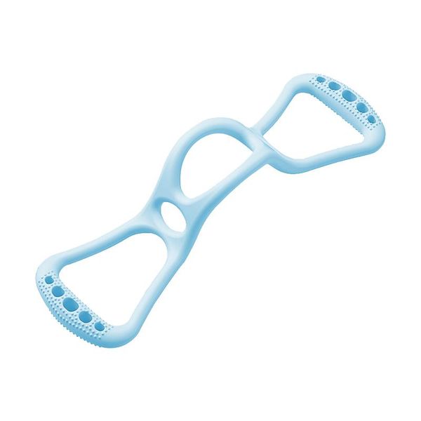 

resistance bands shoulder fitness silicone back training physical therapy yoga stretch elastic rope chest arm exercise figure 8 band